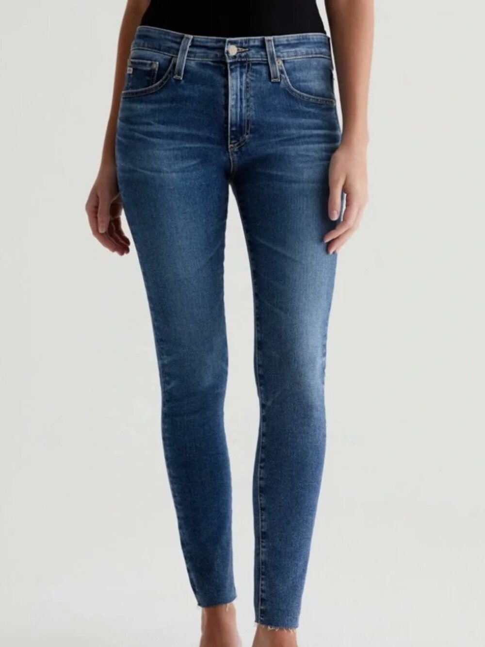 AG Contour 360 The Farrah High Rise Skinny Jeans
